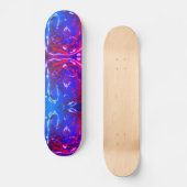 Roter Splash Skateboard (Vorderseite)