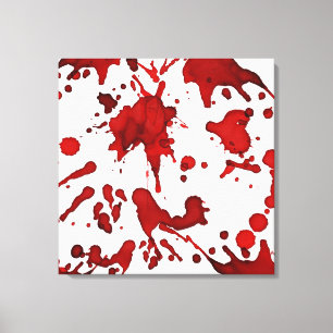 ROTER SPRITZER-KOLLATIONDRUCK LEINWANDDRUCK