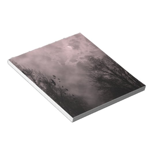 Roter Spuk Himmel mit Ravens Notizblock (angewinkelt)