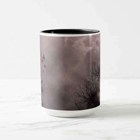 Roter Spuk Himmel mit Ravens Tasse (Zentrum)