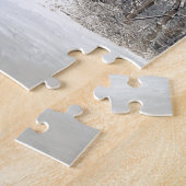 Roter Stall im Schnee 2011 Puzzle (Seite)