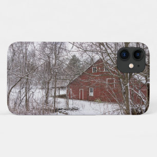 Roter Stall im Snow iPhone-Fall Case-Mate iPhone Hülle