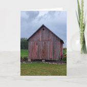 Roter Stall Karte (Vorderseite)