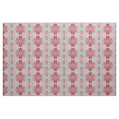 Roter Stall mit Türkis Stoff (Yard (91,4 cm))