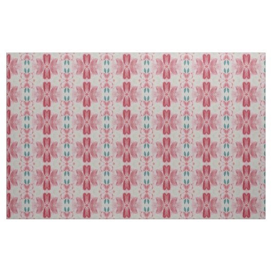 Roter Stall mit Türkis Stoff (Yard (91,4 cm))