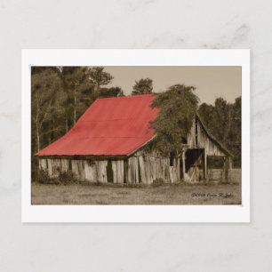 Roter Stall - Postkarte