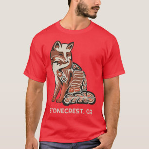 Roter Stamm für Stonecrest Georgia Indianeramerika T-Shirt