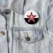 Roter Star-Button in Schwarz Button (Beispiel)