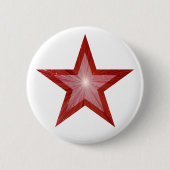 Roter Star-Button weiß Button (Vorderseite)