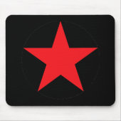 Roter Star Mousepad (Vorne)