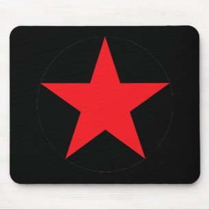 Roter Star Mousepad