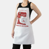 Roter Steg Backen | Monogramm | Weihnachten Schürze (InSitu)