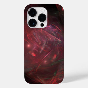 roter Steinkristall abstrakte Kunst Case-Mate iPhone 14 Pro Hülle