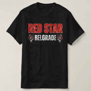 Roter Stern Belgrad Fan T-Shirt