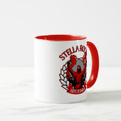 Roter Stern Belgrad ULTRAS Tasse (VorderseiteRechts)