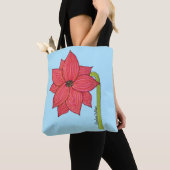Roter Stern Blumen Tasche (Von Nahem)