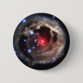Roter Stern Button (Vorderseite)