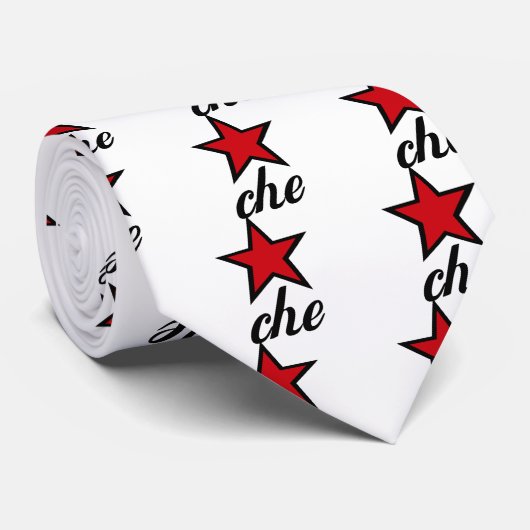Roter Stern Che Guevara! Krawatte (Gerollt)