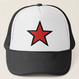 Roter Stern! Coole rote Stern productcs! Truckerkappe