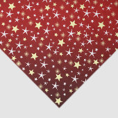 roter Stern, Form, glänzend, Design, Grafik, am be Seidenpapier (Ausschnitt)