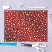 roter Stern, Form, glänzend, Design, Grafik, am be Seidenpapier (Handwerk)