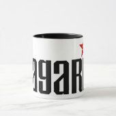 Roter Stern Gagarin Tasse (Zentrum)