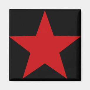 Roter Stern Magnet