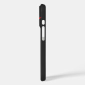 Roter Stern mit Chevron-Pfeilen Case-Mate iPhone Hülle (Rückseite / Links)