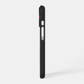 Roter Stern mit Chevron-Pfeilen iPhone 16 Hülle (Linke Seite)