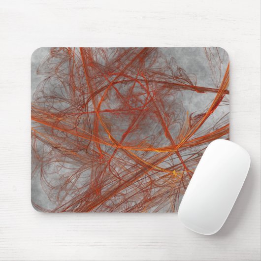 Roter Stern Mousepad (Mit Mouse)