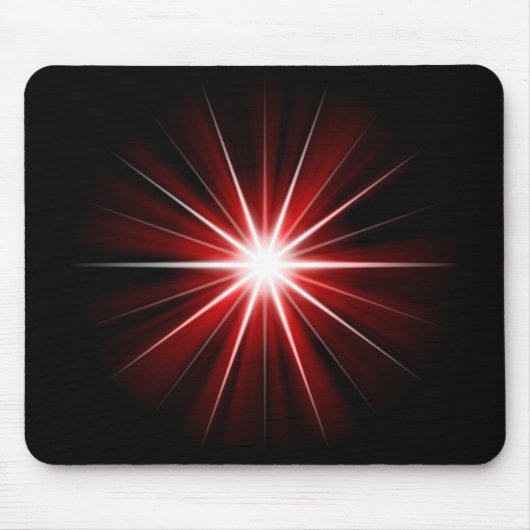 roter Stern Mousepad (Vorne)