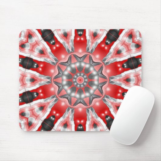 Roter Stern Mousepad (Mit Mouse)
