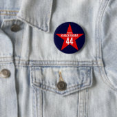 ROTER STERN OBAMA BUTTON (Beispiel)