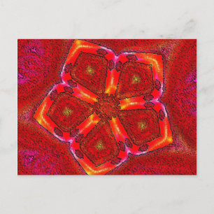 roter Stern Postkarte