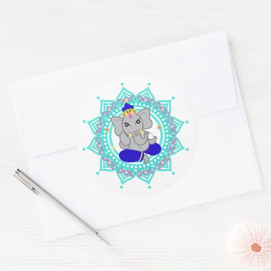 Roter Sticker (Umschlag)