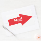 Roter Sticker (Umschlag)