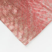 Roter Stift Fleecedecke (Ecke)