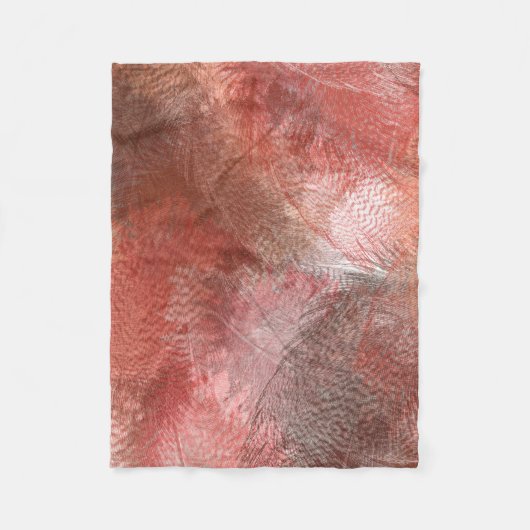 Roter Stift Fleecedecke (Vorderseite)