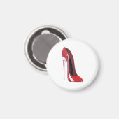 Roter Stiletto-Schuh-Magnet für Champagner-Ferse Magnet (Vorderseite/Rückseite)
