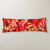 Roter Streifen, der die Bewegung simuliert Seitenschläferkissen (Rückseite)