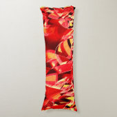 Roter Streifen, der die Bewegung simuliert Seitenschläferkissen (Vorderseite Vertikal)