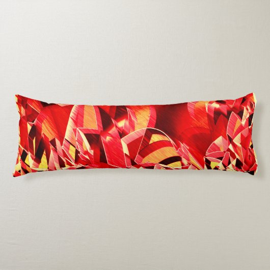 Roter Streifen, der die Bewegung simuliert Seitenschläferkissen (Vorderseite)