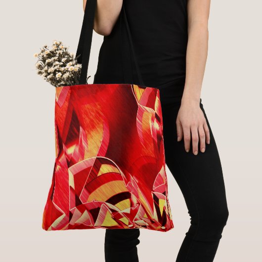 Roter Streifen, der die Bewegung simuliert Tasche (Von Nahem)