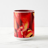 Roter Streifen, der die Bewegung simuliert Tasse (Zentrum)