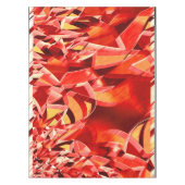 Roter Streifen, der die Bewegung simuliert Tischdecke (Vorderseite)