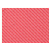 Roter Streifen Einfache Weihnachtsdekoration Tischdecke (Vorderseite (Horizontal))