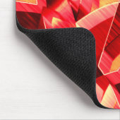 Roter Streifen, gekratzt, simuliert Bewegung über Mousepad (Ecke)