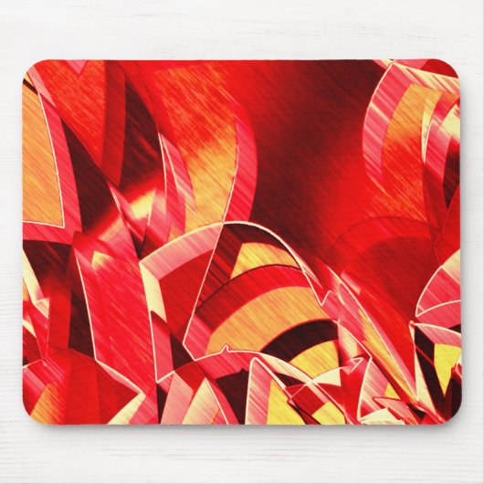 Roter Streifen, gekratzt, simuliert Bewegung über Mousepad (Vorne)