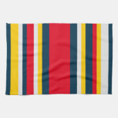 Roter Streifen Geschirrtuch (Horizontal)