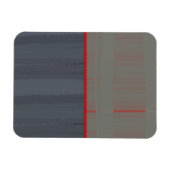 Roter Streifen Magnet (Horizontal)